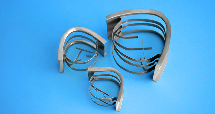 Metal saddle ring TDS