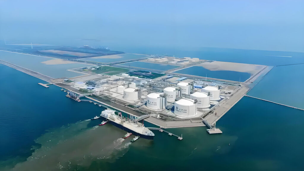 Natural gas receiving station project