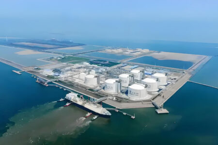 Natural gas receiving station project